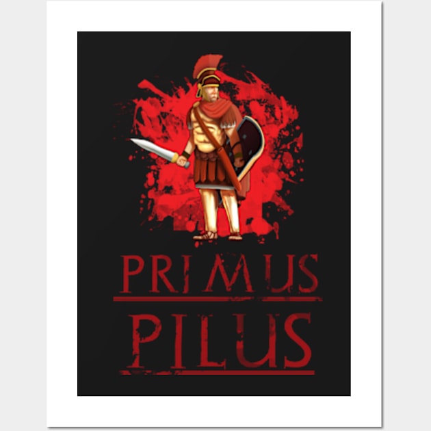 Primus Pilus Roman Legionary Wall Art by Styr Designs